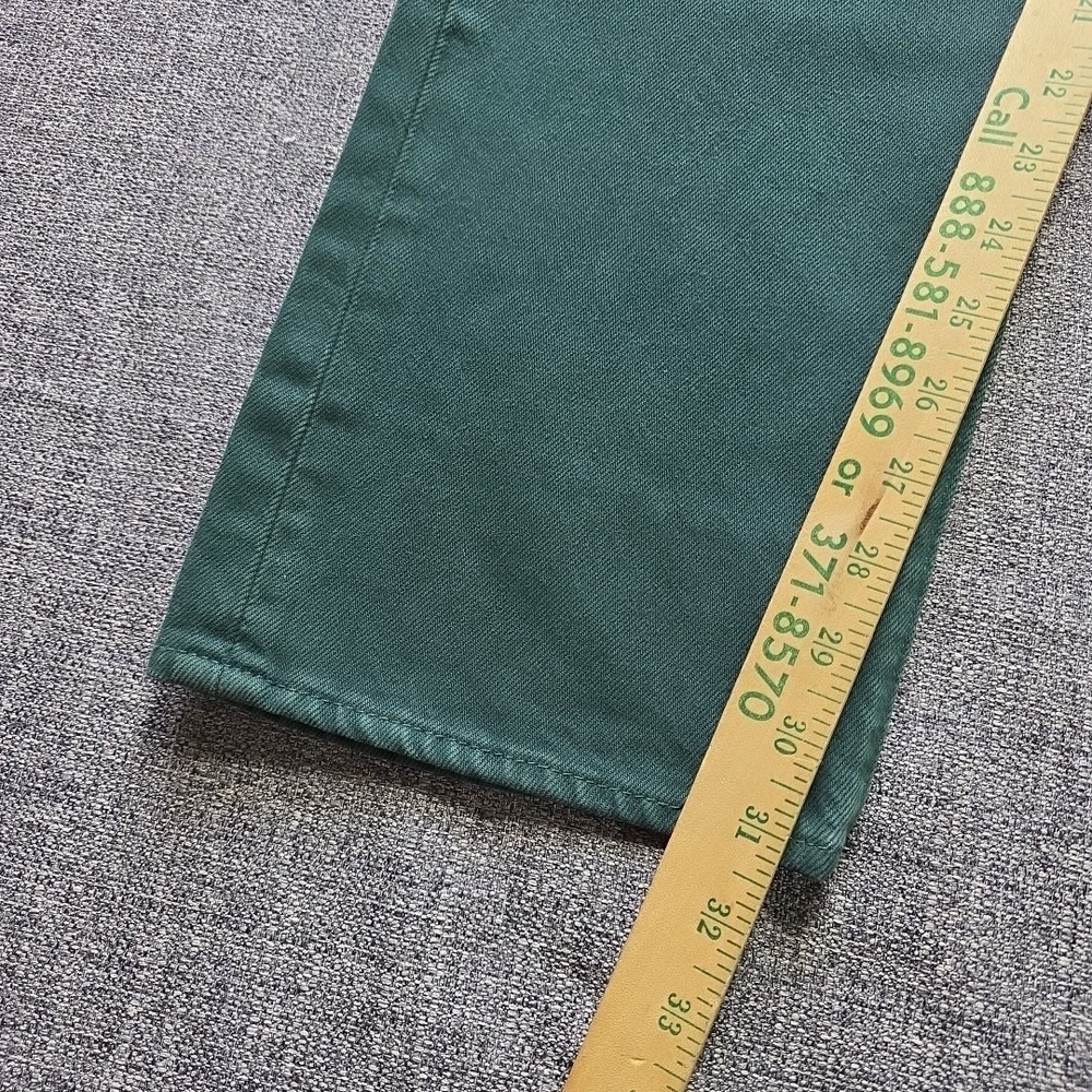 Levis 501 Original Fit Jeans Green 31x32 Straight Leg Button Fly Mens NWT - Picture 11 of 13